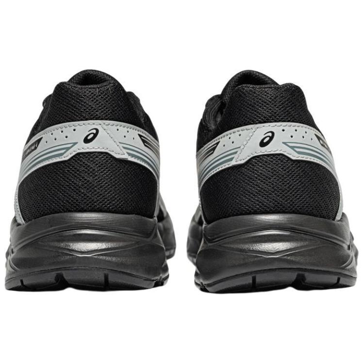 Asics Gel Contend 4 Low Top Casual Running Shoes Men's Black Gray
