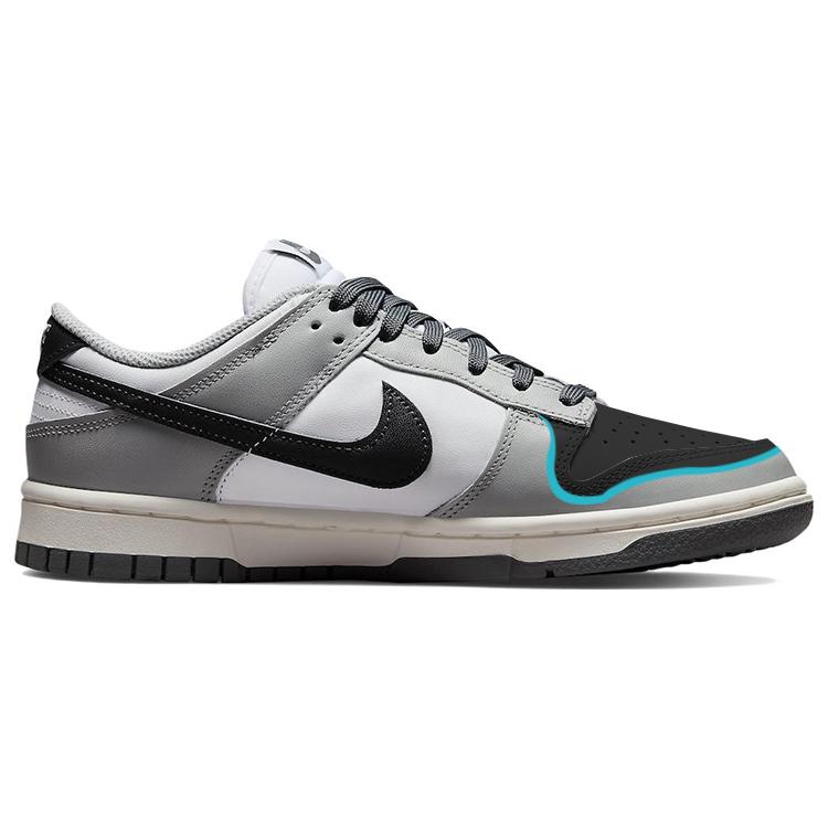 Nike Dunk Deep Space Slip-Resistant Low-Top Skateboard Shoes Women's White Gray купить в интернет-магазине Yoocart с быстрой доставкой по России.