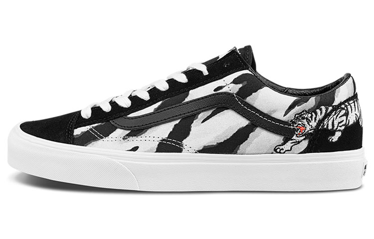 Vans Unisex Style 36 Low Top Sneakers Black/White