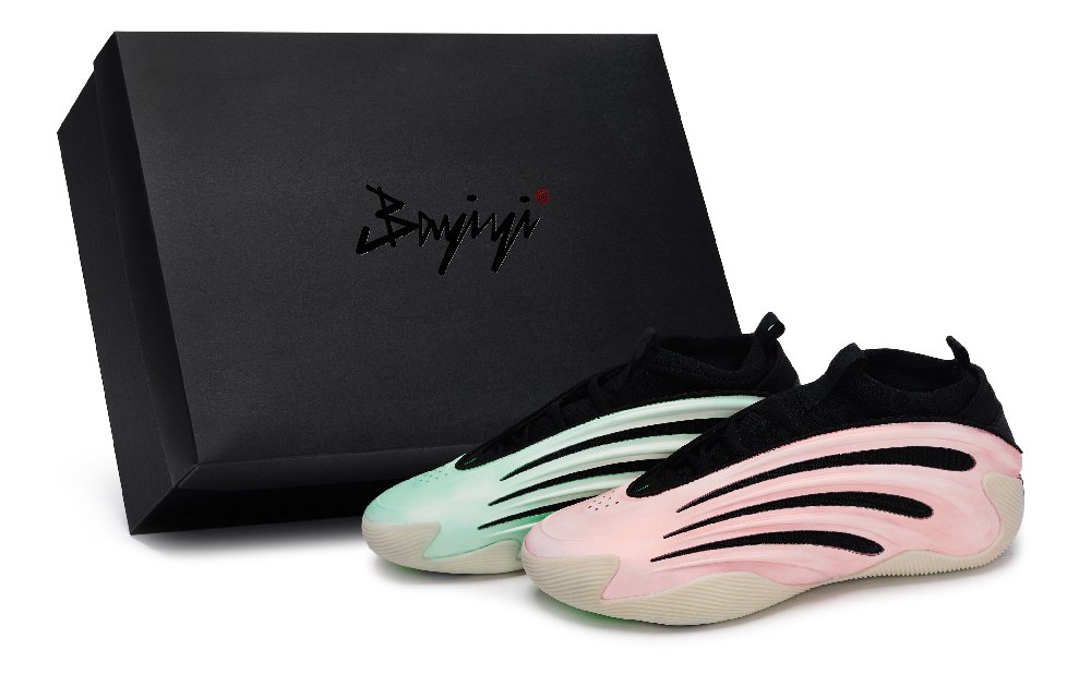 Adidas Harden Vol.9 Basketball Shoes Men's Mid top Black/Pink/Cyan