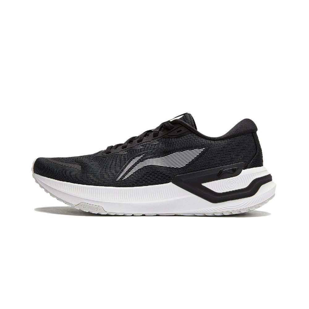 LiNing YueYing 3.0 Cushioned Slip Resistant Support Low Top HEEL LOC Casual Running Shoes Men's Black