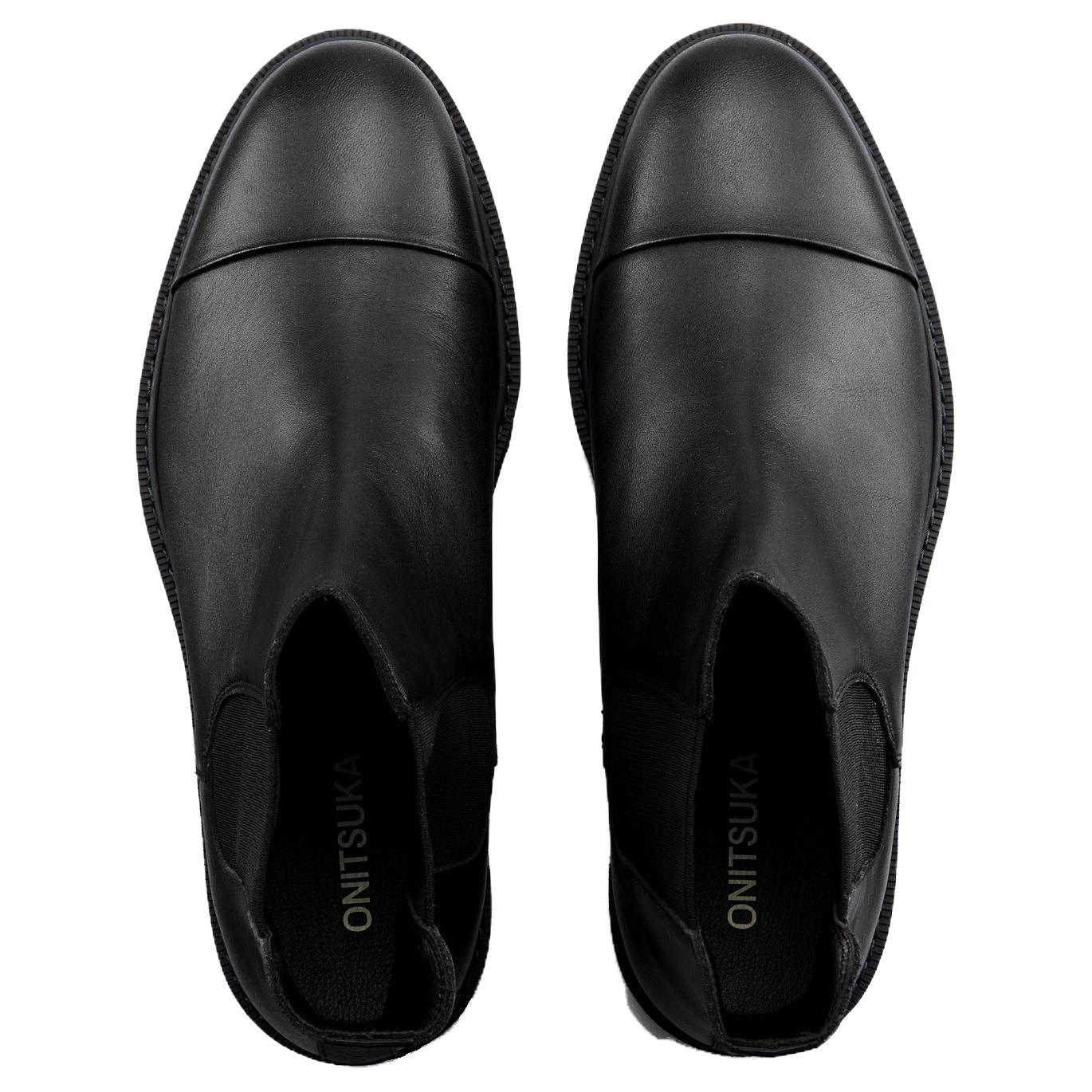 Onitsuka Tiger SIDE GORE Short Chelsea Boots Men's Black купить в интернет-магазине Yoocart с быстрой доставкой по России.