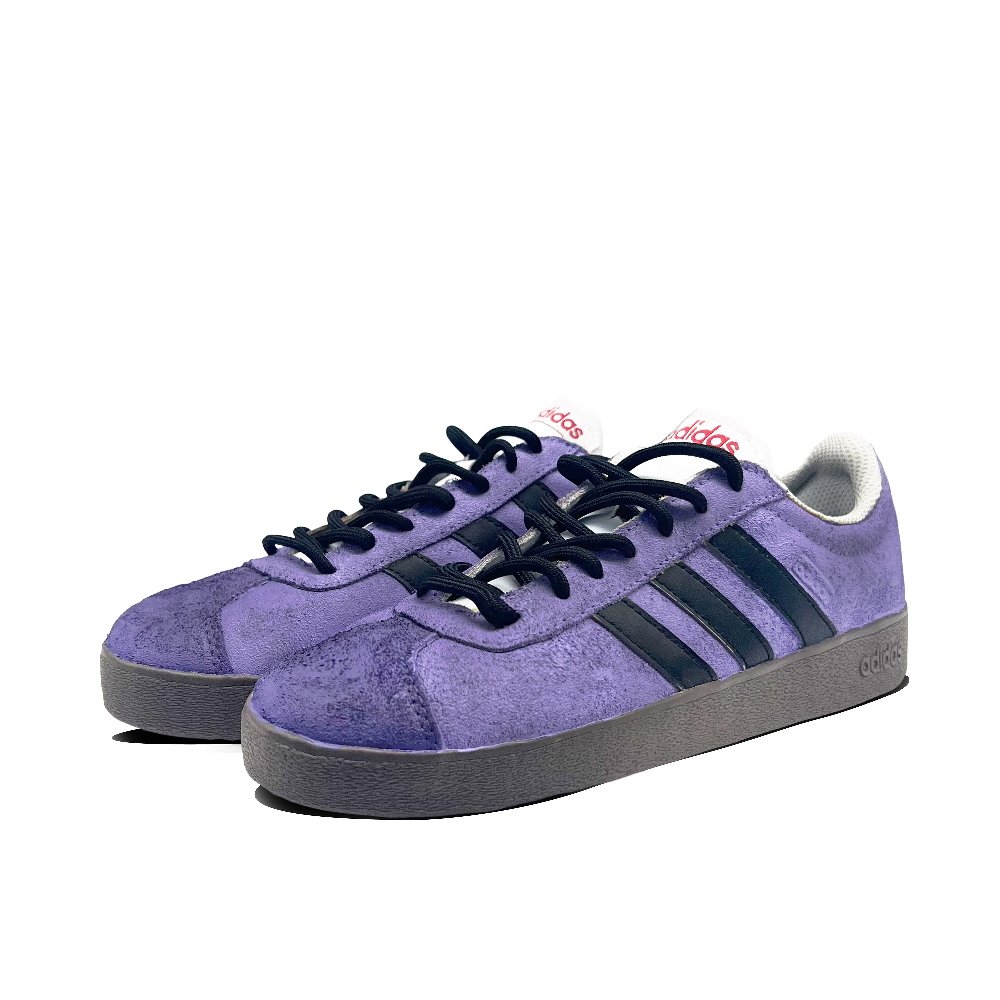 Adidas Neo VL Court Lifestyle Lightweight And Breathable Low Top Skateboard Shoes Unisex Purple