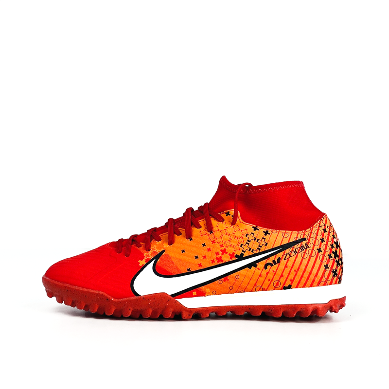 NIKE Zoom Superfly 9 Футбольные бутсы MID Top Red Unisex