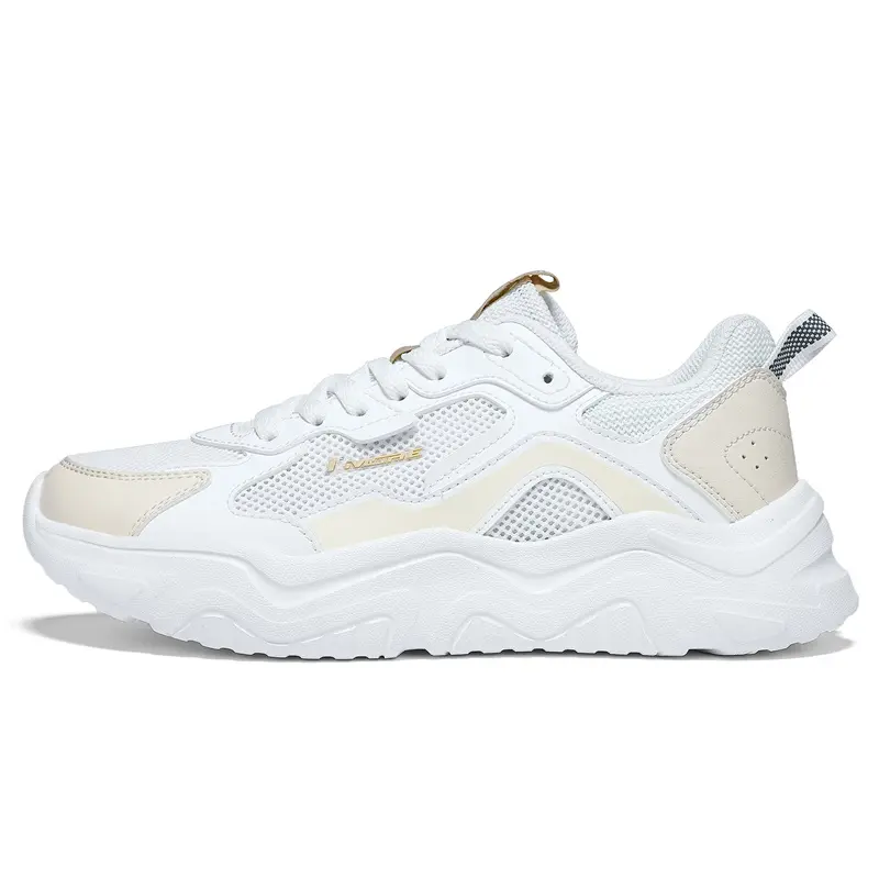 361° Cushioned Slip-Resistant Lightweight Low-Top Casual Shoes Women's White