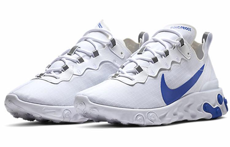 Nike React Element 55 White Game Royal купить в интернет-магазине Yoocart с быстрой доставкой по России.