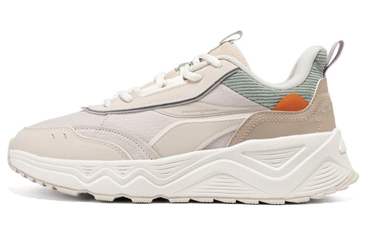 361° Low-Top Casual Shoes Women's White Brown