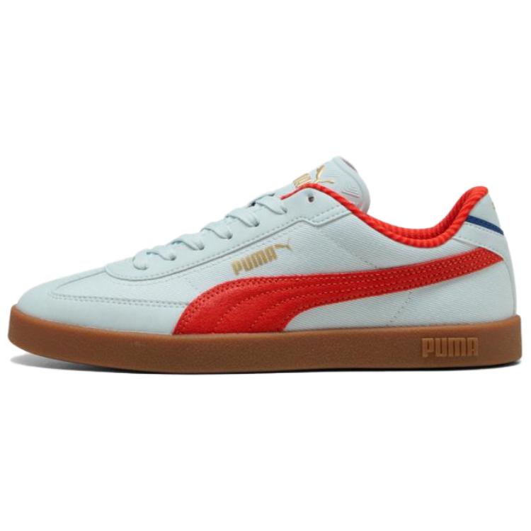 PUMA Club II Era Low Top Skateboard Shoes Unisex Light Blue