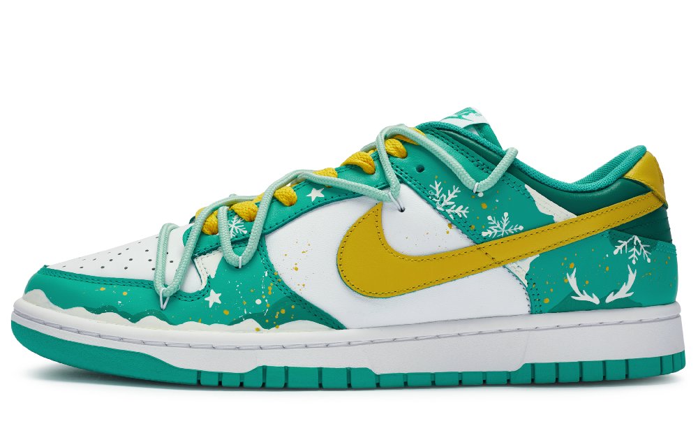 Nike Dunk Skateboard Shoes Men Low-Top White
