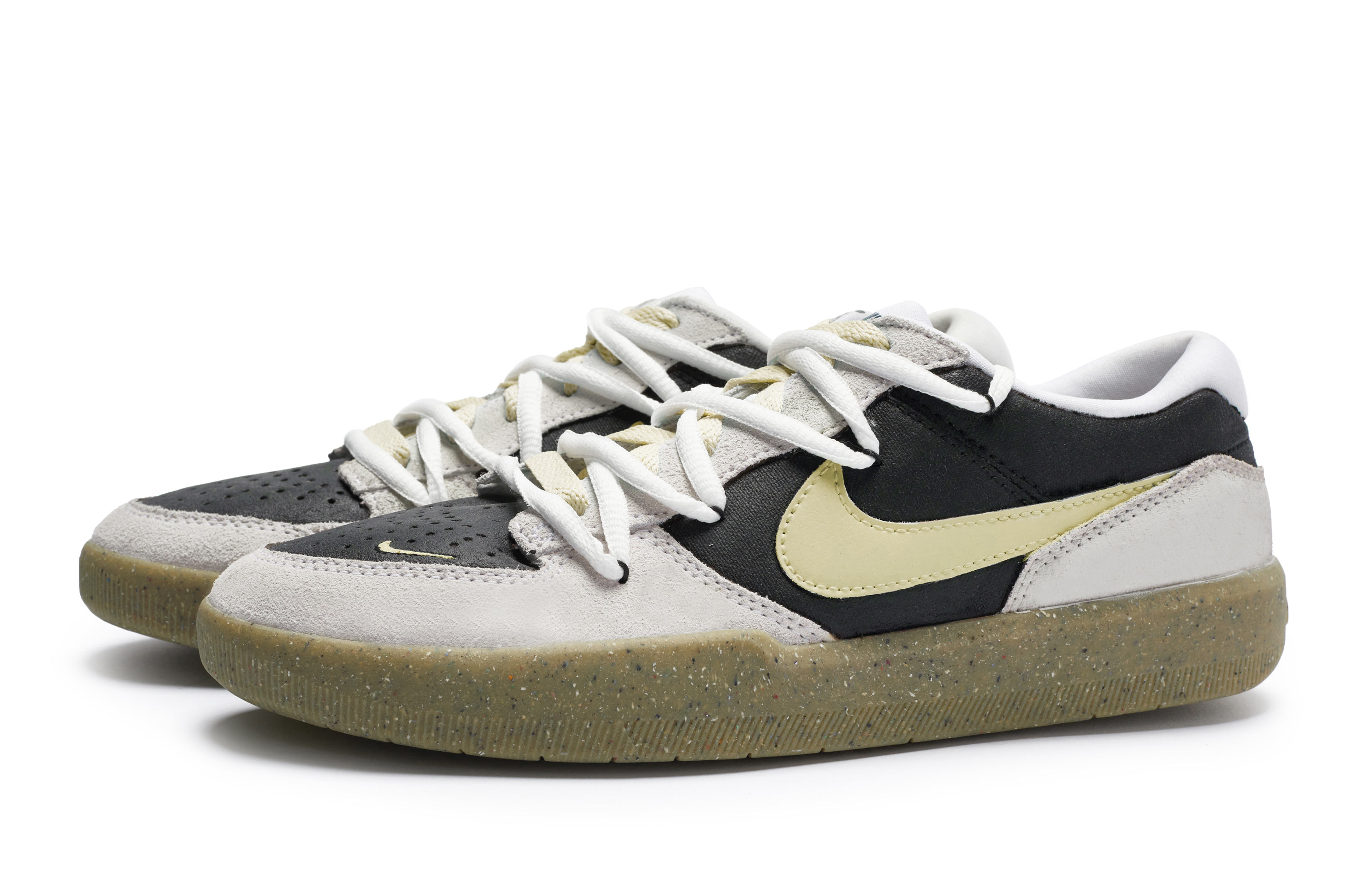Nike SB Force 58 Skateboard Shoes Unisex Low top Beige Yellow купить в интернет-магазине Yoocart с быстрой доставкой по России.