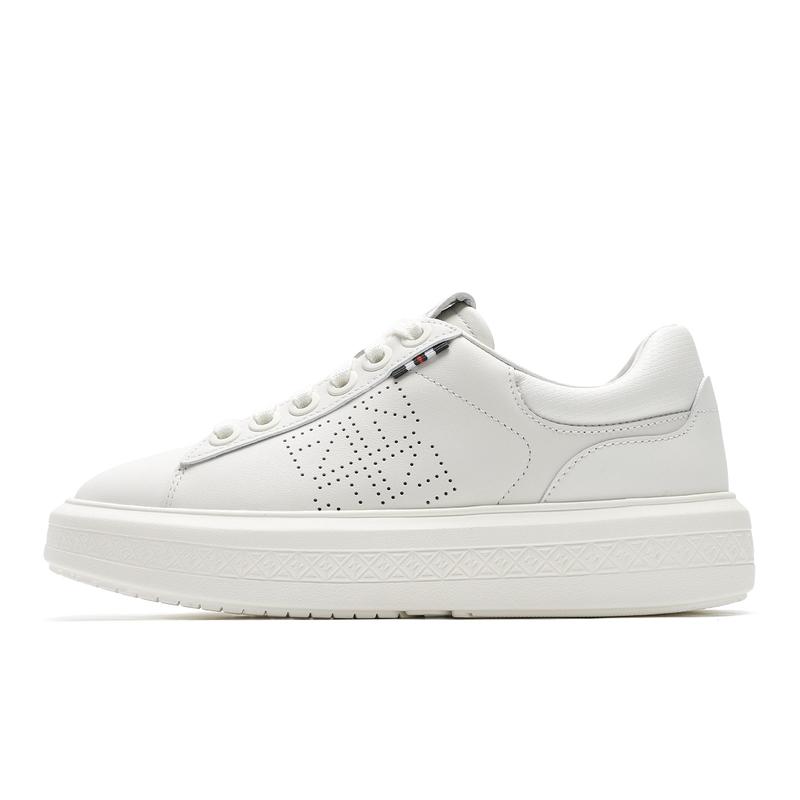 FILA BASELINE Wear-Resistant Low-Top Skateboard Shoes Women's White
