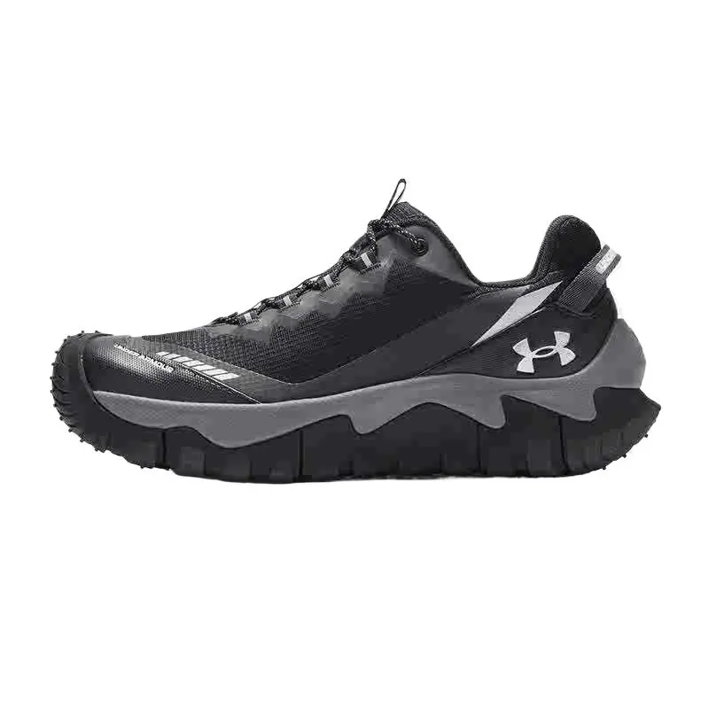 Under Armour Cushioning Waterproof Low top Mountaineering Shoes Unisex Twilight Black