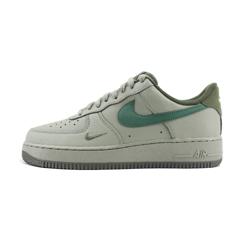 Nike Air Force 1 Anti Slip Wear Resistant Low Top Skateboard Shoes Men's Brown Green