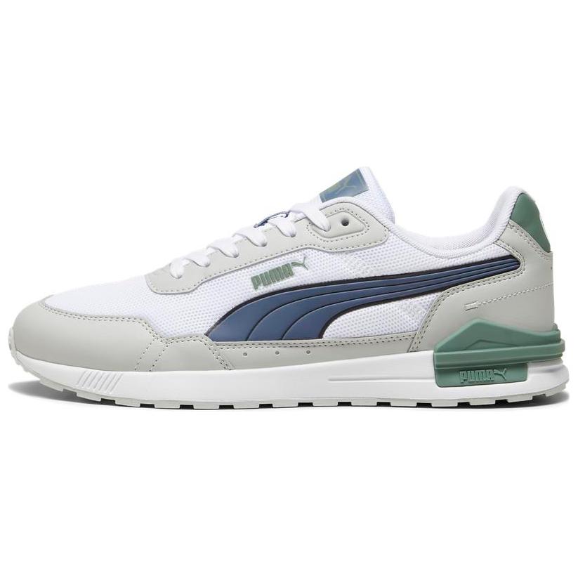 PUMA Graviton Cushioned Slip-Resistant Low-Top Casual Shoes Unisex Gray White