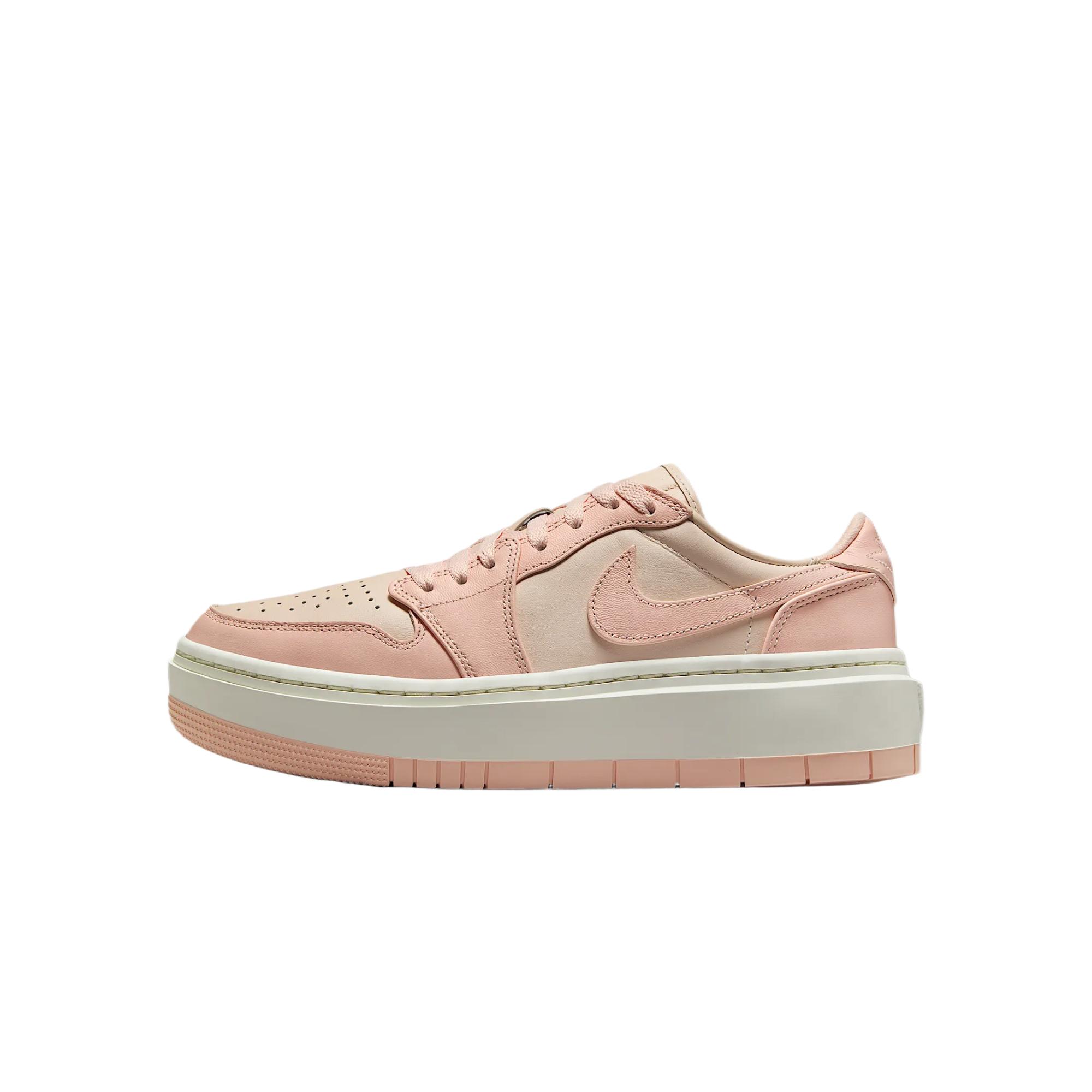 Jordan Air Jordan 1 Cushioning Low-Top Skateboard Shoes Women's Pink