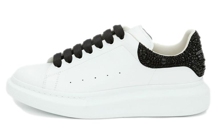 Alexander McQueen Oversized White Black Crystals