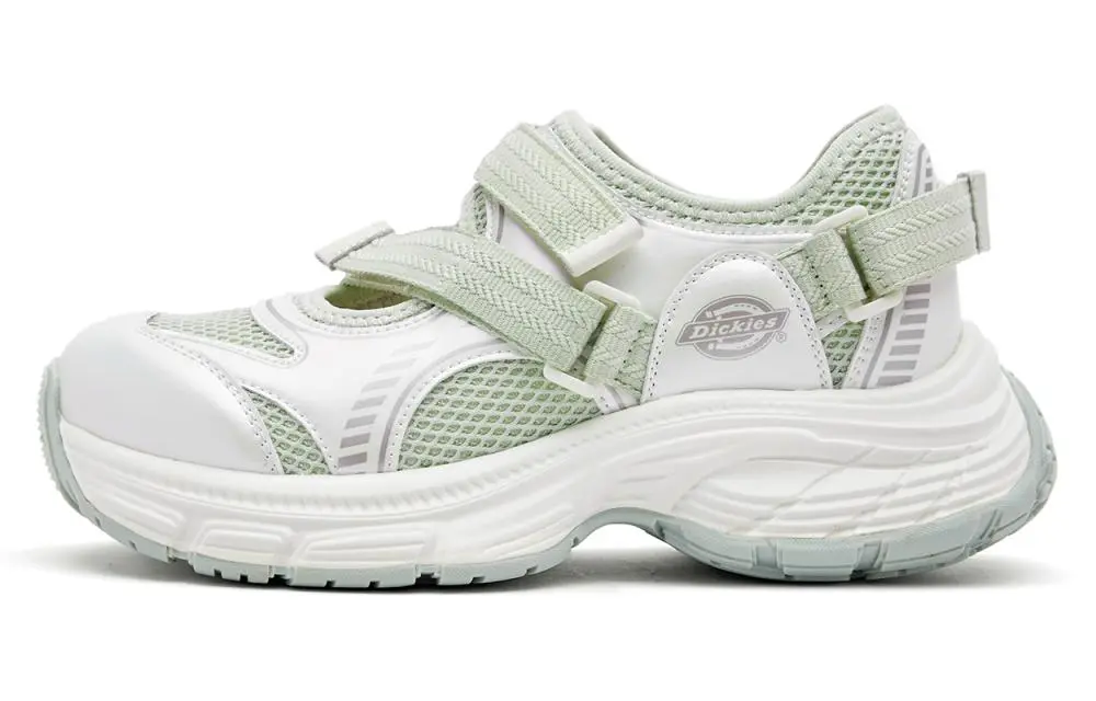 Dickies Abrasion Resistant Low Top Chunky Sneakers Women's Light Green