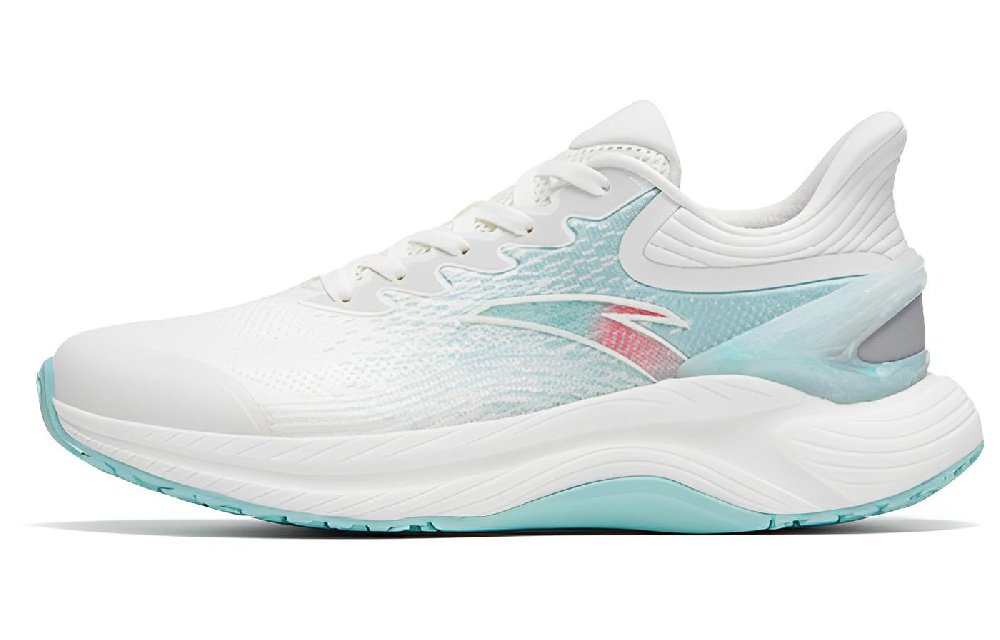 Anta Gen 3.0 Anti Slip Wear Resistant Low Top Running Shoes Women's White Green
