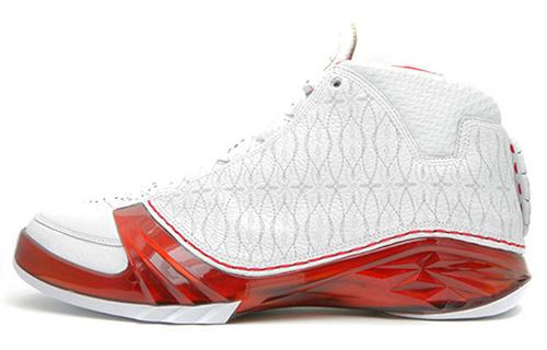 Jordan 23 White Varsity Red