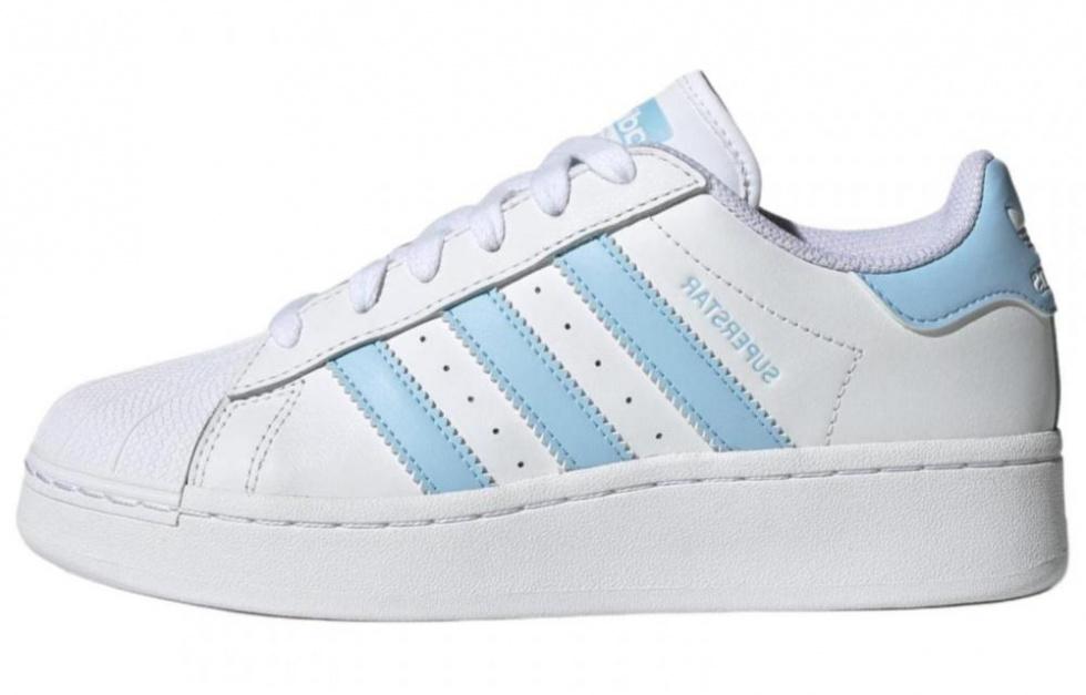Adidas Originals Superstar Xlg Cloud White Clear Sky Women's