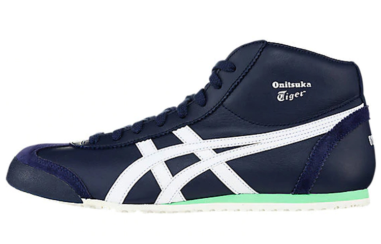 Onitsuka Tiger Mexico Mid Runner 'Dark Blue White Green'