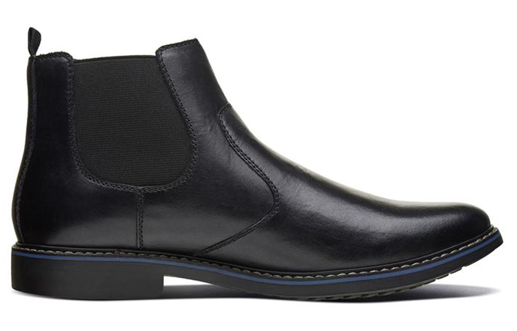 Skechers BREGMAN Ankle Length Chelsea Boots Men's Black