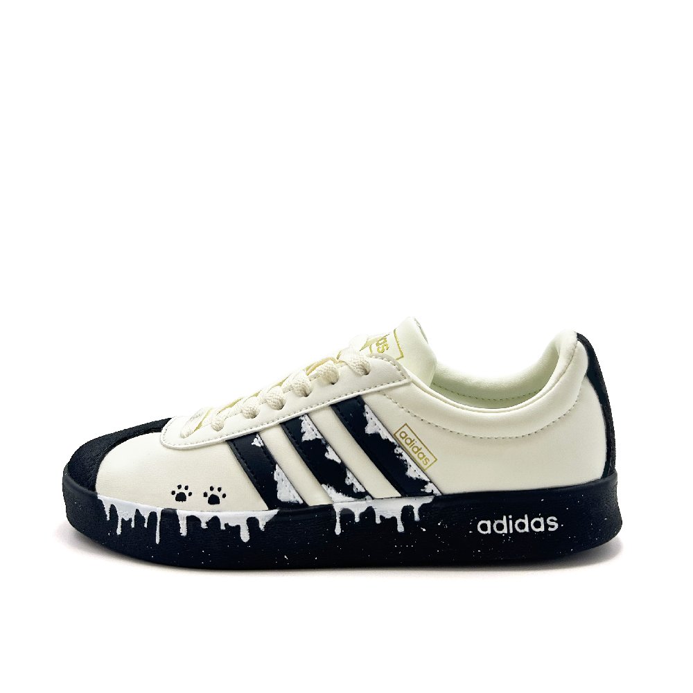 Adidas VL Court 2.0 Skateboard Shoes Unisex Low top Black