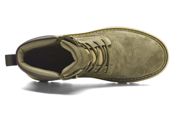 Jeep Crew Outdoor Boots Men's Khaki Green купить в интернет-магазине Yoocart с быстрой доставкой по России.