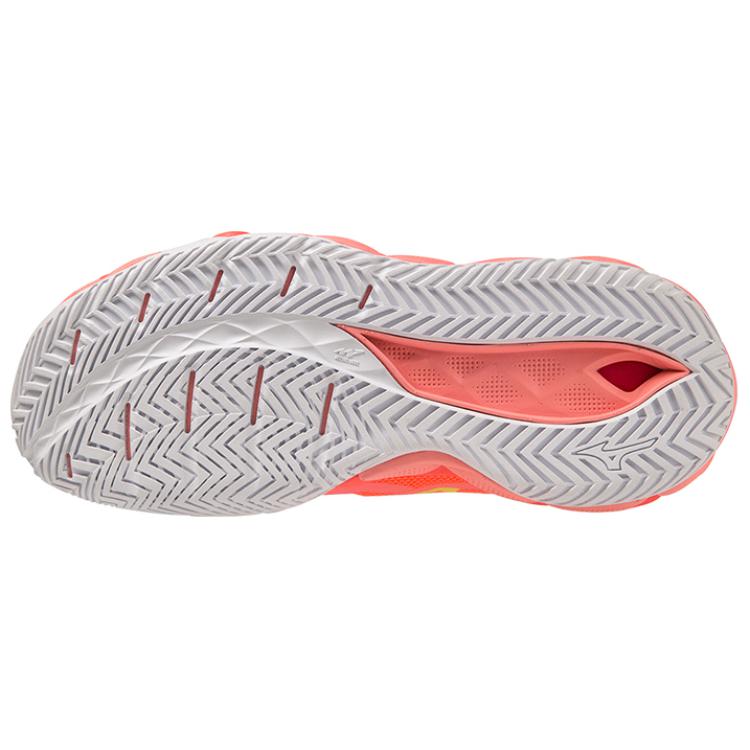 Mizuno Wave Enforce Tour Low Top Tennis Shoes Unisex Pink