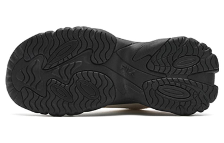 FILA FUSION TRIBE Cushioned Wear-Resistant Lightweight Low-Top Casual Shoes Women's Black White