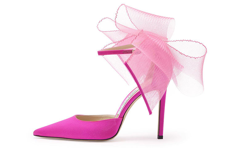 Jimmy Choo Averly 100mm Asymmetrical Pumps