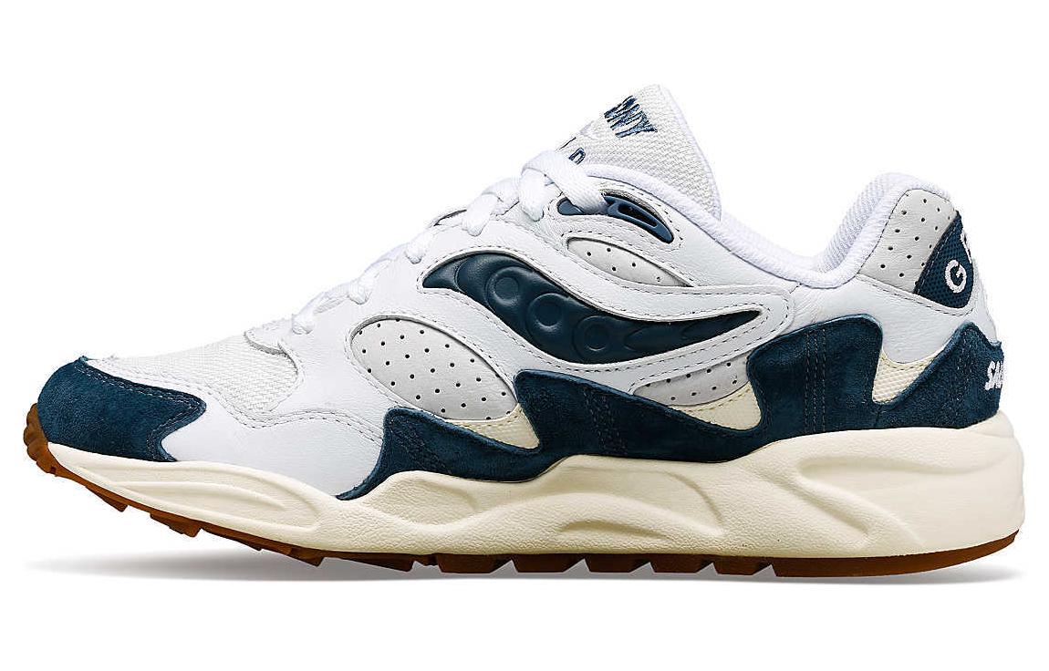 saucony Grid Shadow 2 'Ivy Prep - White Navy'
