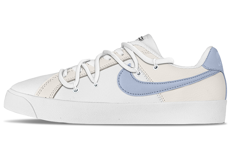 Nike Court Royale Ac Low top Skateboard Shoes Unisex Beige Purple