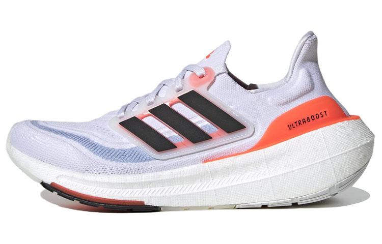Adidas Ultra Boost Light White Black Solar Red Women's