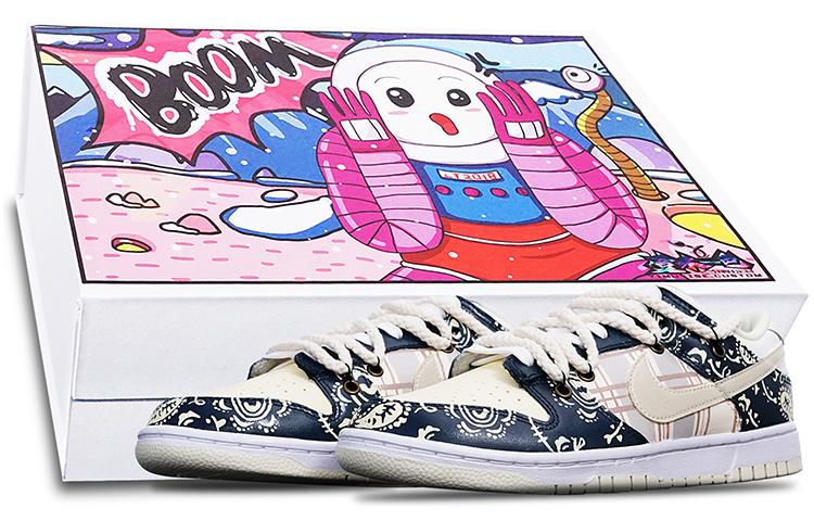 Nike Dunk Low Retro Coconut Milk Low Top Skateboard Shoes Men's Beige White Blue