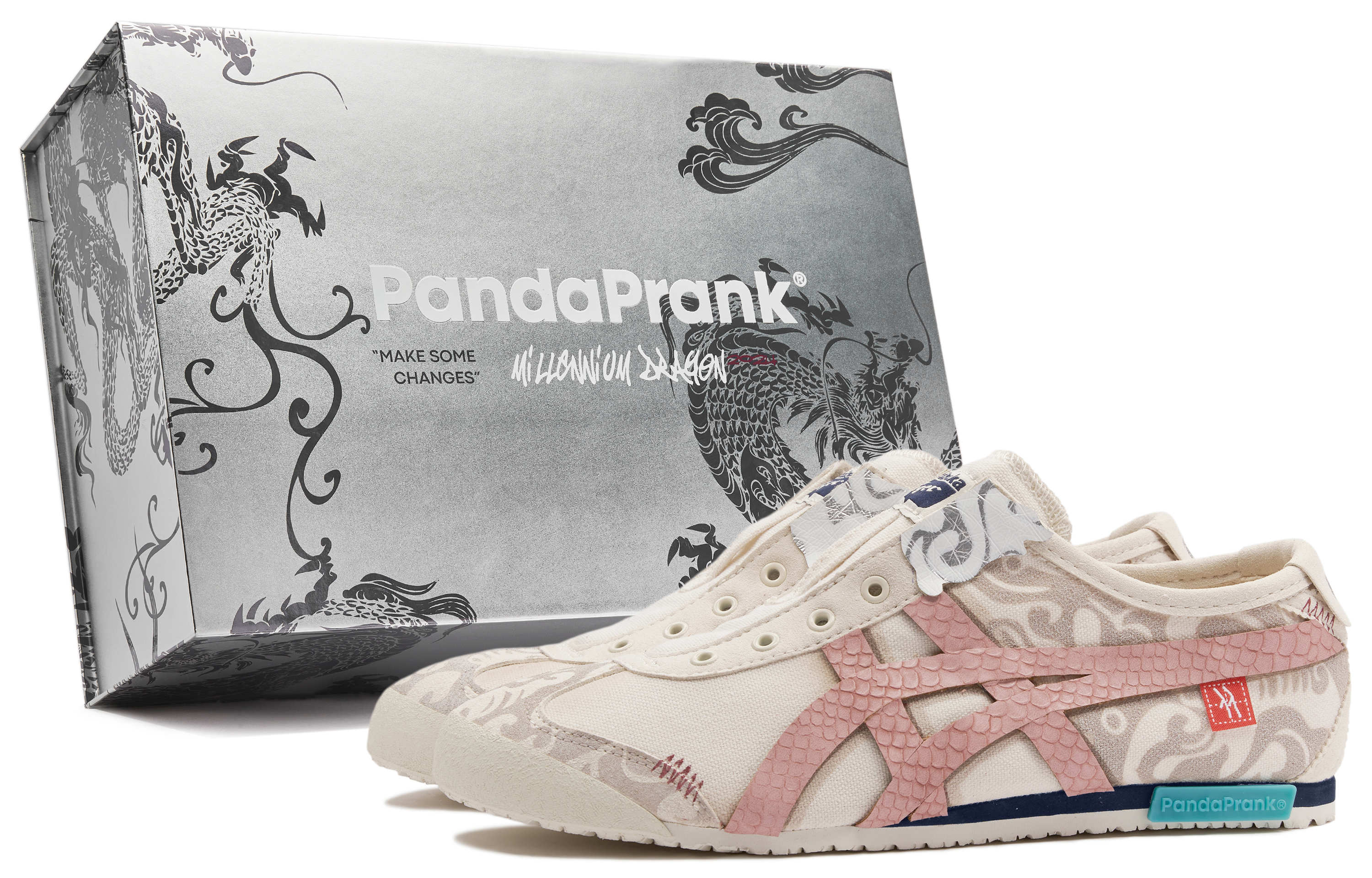Onitsuka Tiger Mexico 66 Casual Shoes Unisex Low top Beige/Pink