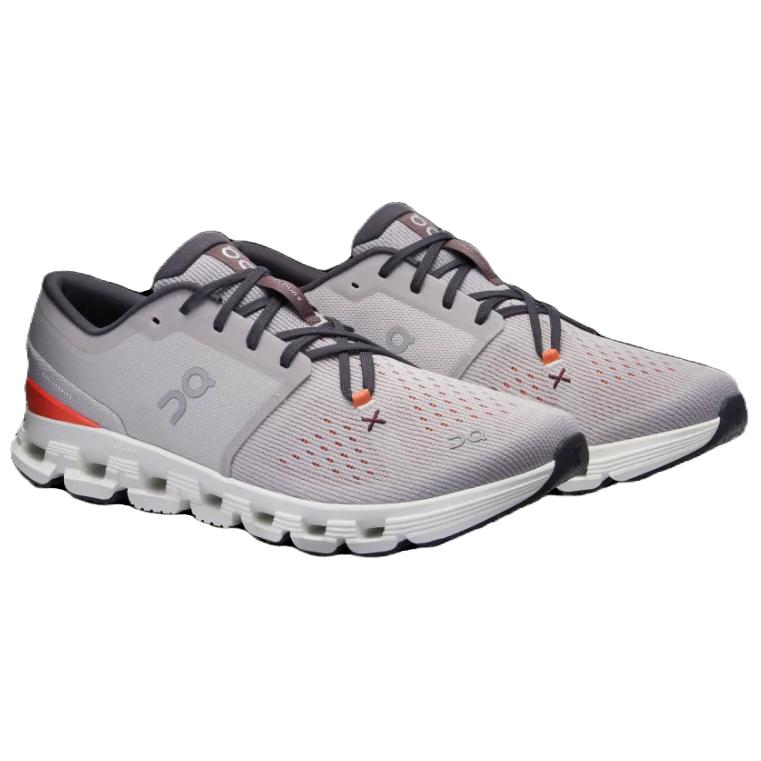 On Running Cloud X 4 Silver Flame
