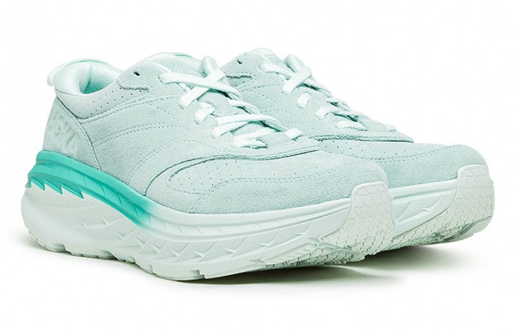 HOKA ONE ONE Bondi L Suede Blue Glass All Gender купить в интернет-магазине Yoocart с быстрой доставкой по России.