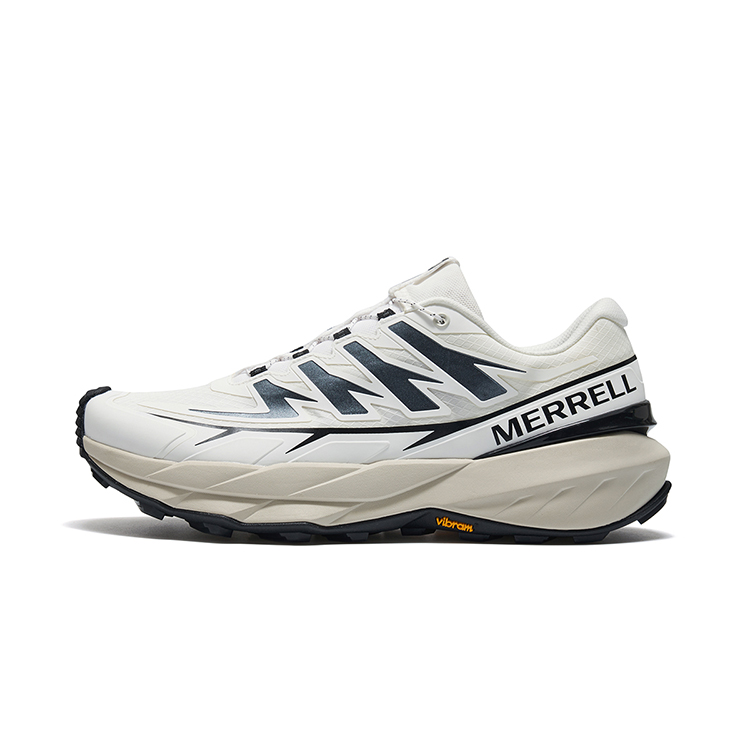 MERRELL VAST SKY Cushioning, Slip Resistant, And Breathable Low Top Outdoor Shoes Unisex White Black