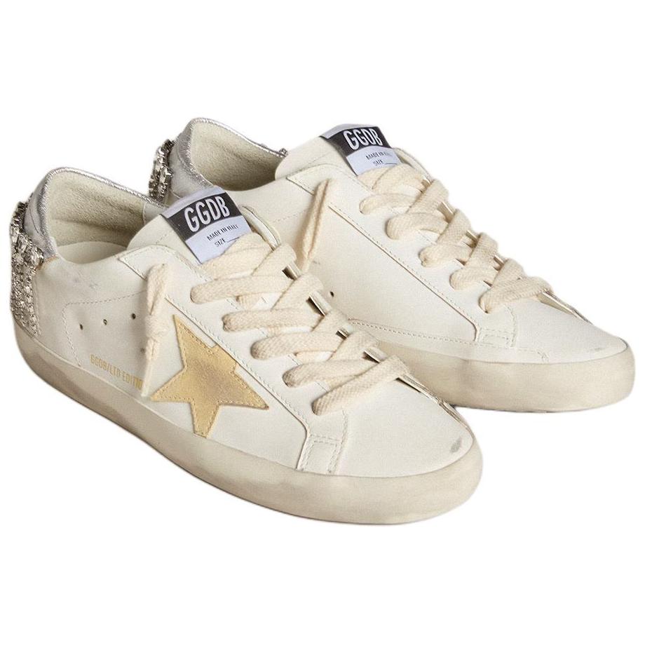 Golden Goose Super-Star Low-Top Skateboard Shoes Women's Beige