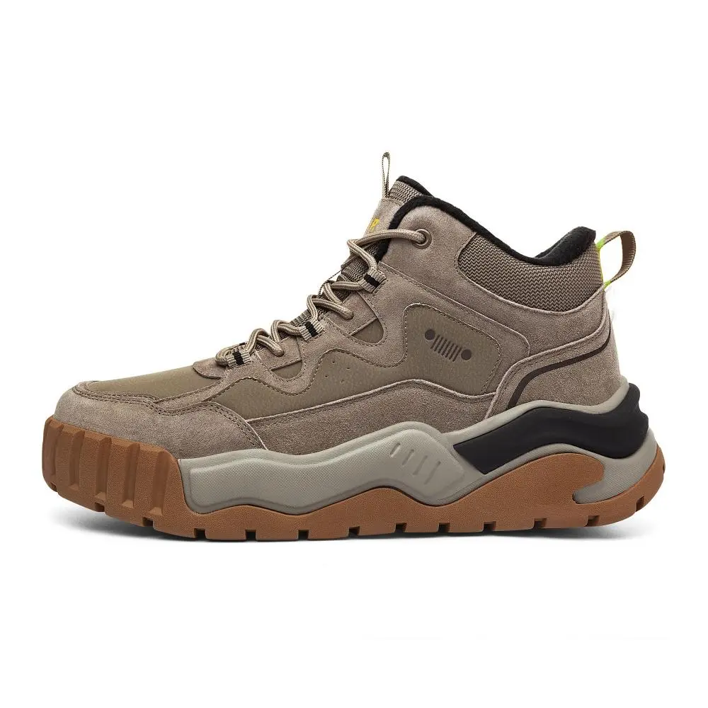 JEEP SPIRIT Mid Top Casual Shoes Men's Natural Deer