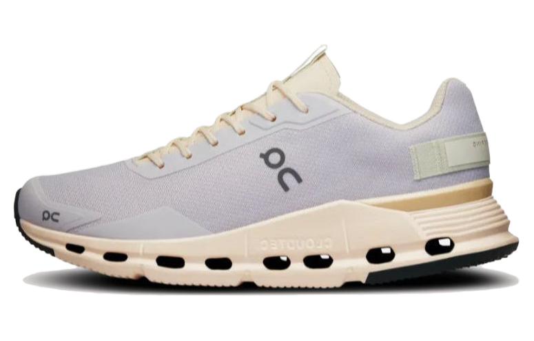 On Cloudnova Form Cushioning Wear-Resistant Low-Top Running Shoes Women's Lavender