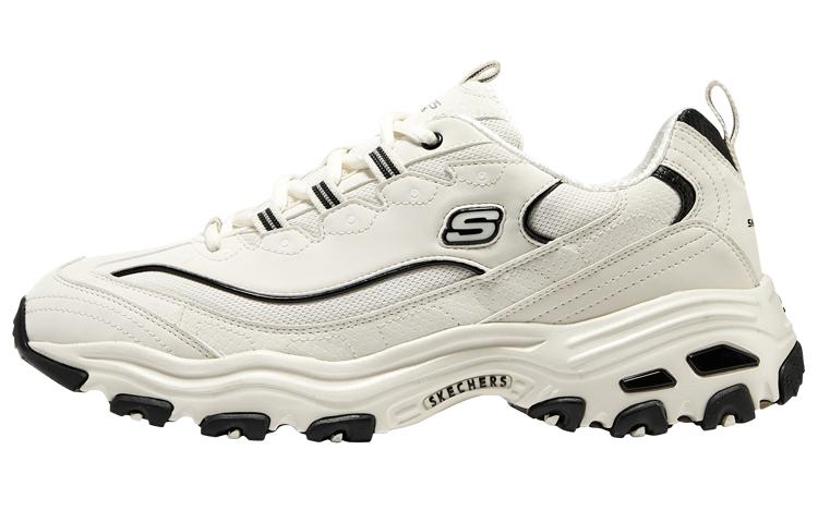 Skechers D'LITES 1.0 Low Top Chunky Sneakers Men's Ecru
