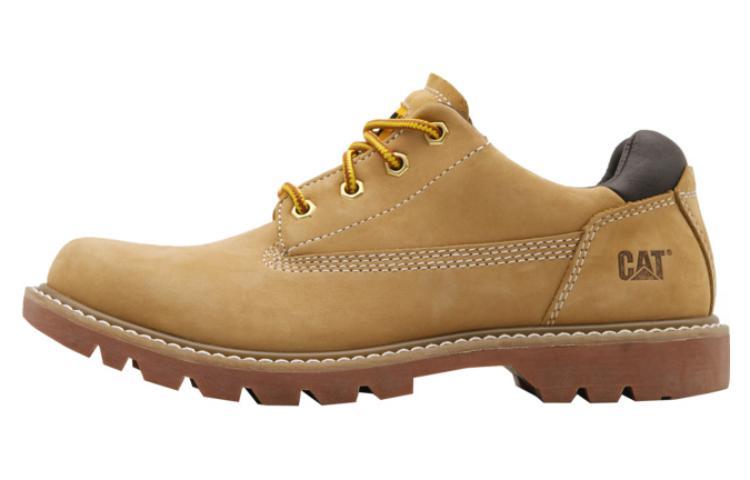 CAT Slip-Resistant Ankle-Length Outdoor Boots Yellow