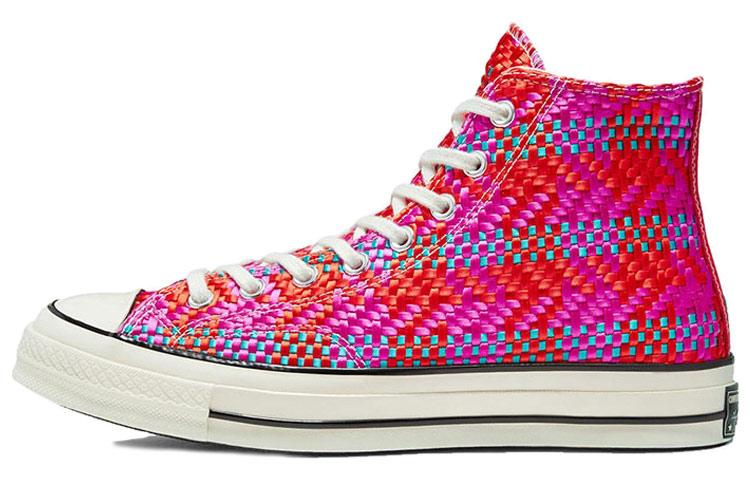 Converse Chuck 70 Hi 'Culture Weave   Red Pink'