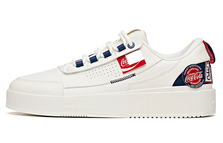 ANTA X Coca Cola Life Series Sneakers'White Red Blue'