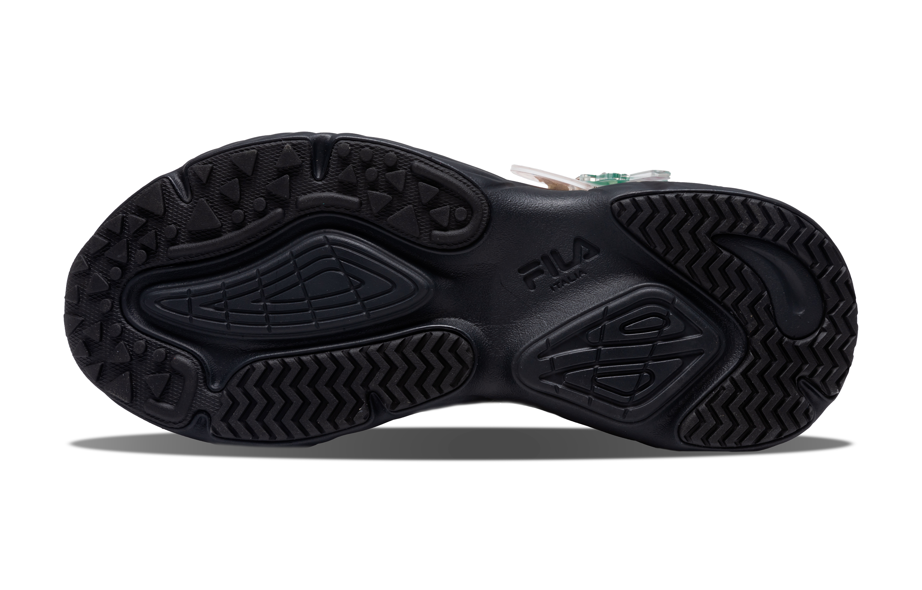 FILA FUSION Conch Dream Love Beach Sandals Women's Cyan купить в интернет-магазине Yoocart с быстрой доставкой по России.