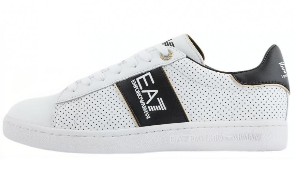 EMPORIO ARMANI EA7 Sneakers Black Gold