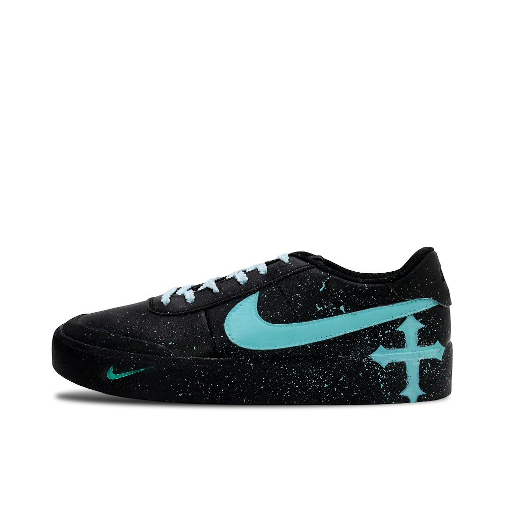 Nike Court Shot Cross Tale, All in One Abrasion Resistant Low Top Skateboard Shoes Men's Mint Green