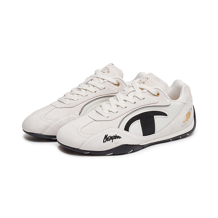 Champion Racing Shoes Support Low top Casual Shoes Women's Milk White/Black купить в интернет-магазине Yoocart с быстрой доставкой по России.